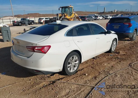 2019 Chevrolet Malibu Lt из США, поврежденный, VIN 1G1ZD5ST4KF155823